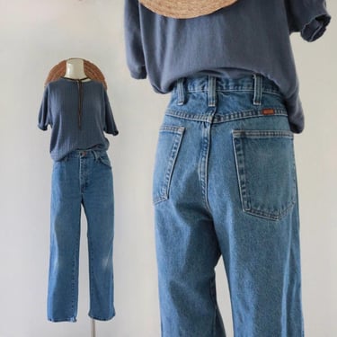 destroyed unisex jeans - 34 - vintage 90s y2k distressed denim womens mens denim blue jean 