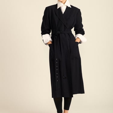 1990s JPG Wool Trench Coat
