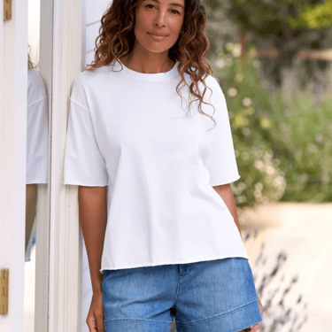 Frank &amp; Eileen | Perry Short Sleeve Crew  | Heritage Jersey