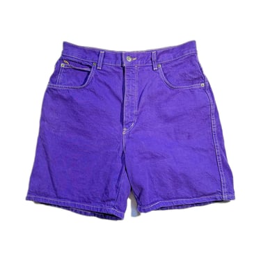 Vintage Denim Shorts Purple Bongo