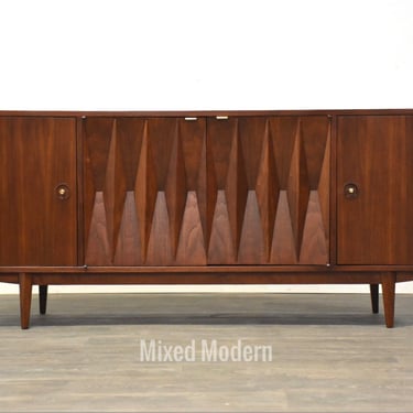 Diamond Front Credenza by American of Martinsville 