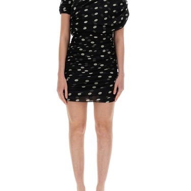 Saint Laurent Women Asymmetrical Gathered Dress