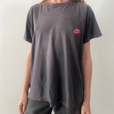 90s Faded Nike Pink Swoosh Tee