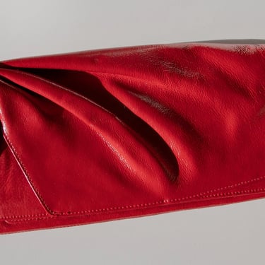 Y2K Envelope Clutch Purse Red Patent Leather Nordstrom 