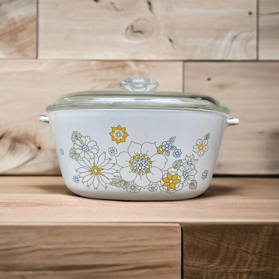 Corningware floral hotsell bouquet pattern