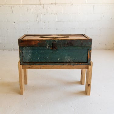 Vintage Chest Accent Table No. 3