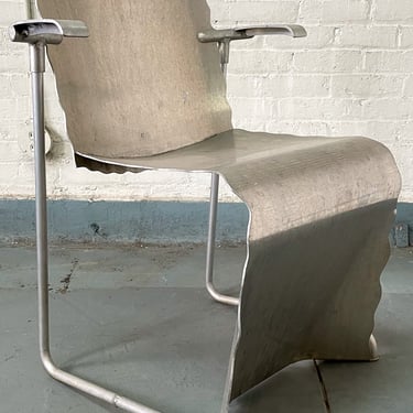 Richard Schultz Prototype Aluminum Stacking Chair #2
