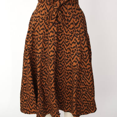 Ulla Johnson Ikat Zebra Skirt