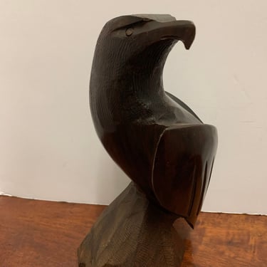 Vintage Hand Carved Eagle 