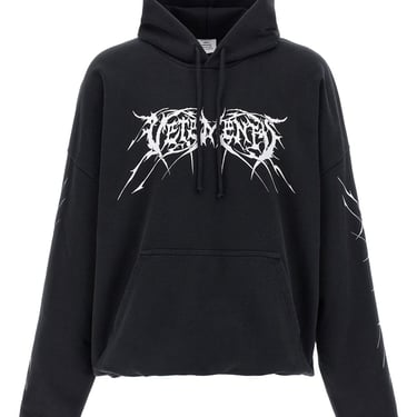 Vetements Women 'Black Death Metal' Hoodie