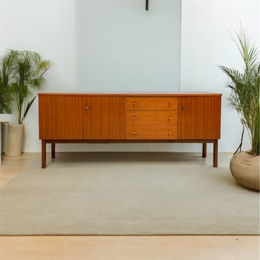 Mid-Century German Sideboard Walnut 1960s 