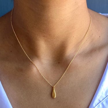 Philippa Roberts | Hope - 16" Tiny Drop Necklace