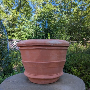 Italian Tuscan Impruneta Clay "Robusto" Terracotta Pot / Planter / Vase (55cm) - Frost Proof 