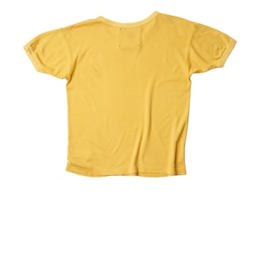 Aquarius Cocktail lucy/linus VINTAGE TEE - Yellow