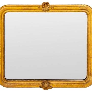 Louis Philippe Style Giltwood Mirror