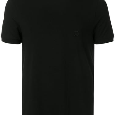 Giorgio Armani Men Stretch Viscose Jersey Crew Neck T-Shirt