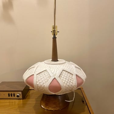 Vintage Midcentury Jo-Wallis Ceramic Studio Table Lamp 