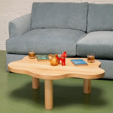 Blonde Amoebic Coffee Table