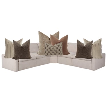 Sectional Pillow Combo 'Autumn's Rest'