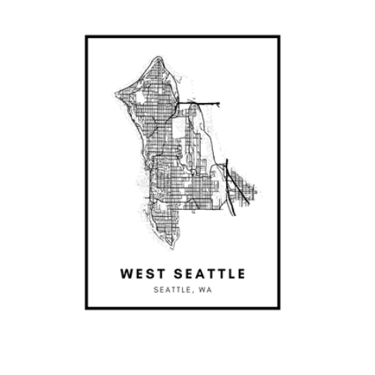 West Seattle Print