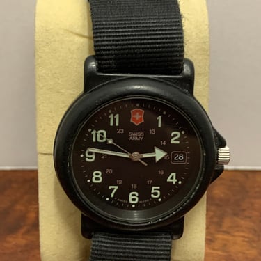 Vintage Swiss Army Watch with NATO Band 