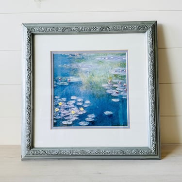 Claude Monet Framed Print Water Lilies 