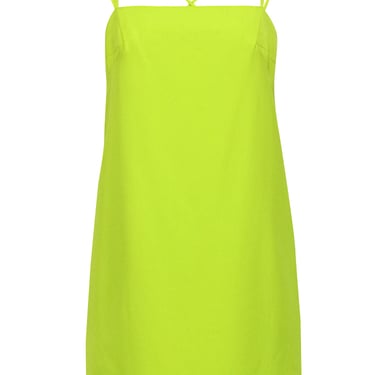 Milly - Neon Green Sleeveless Mini Dress Sz 6