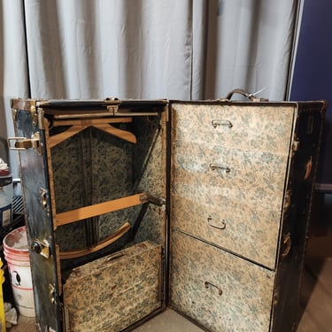 Vintage Hartmann Trunk Wardrobe