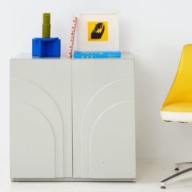 Postmodern Lacquered Cabinet, 1980s 