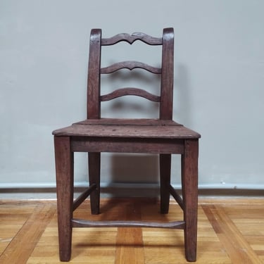 Farmhouse Antique Chair | Handcrafted | Rustic Chair | 1900s | Croatia | 