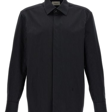 Saint Laurent Men Striped Shirt