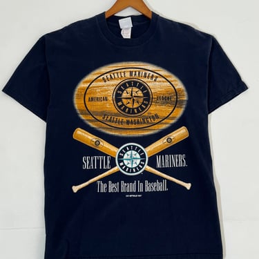 Vintage Seattle Mariners &quot;Best Brand in Baseball&quot; T-Shirt Sz. XL