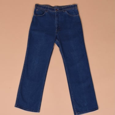 Blue Orange Tab Jeans By Levis, 33