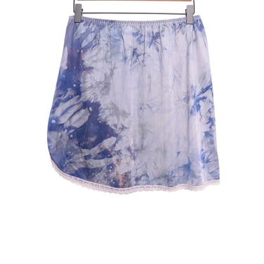 Hand-Dyed Mini Slip Skirt