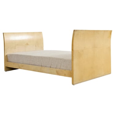 Midcentury Jean-Michel Frank Style Parchment Daybed