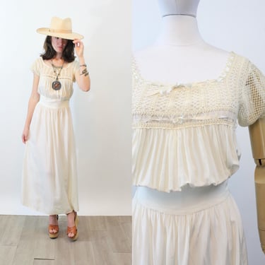 1910 EDWARDIAN lingerie dress xs  | new spring summer 