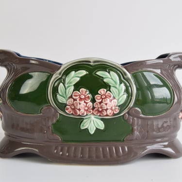 Ceramic Art Nouveau Jardiniere, around 1900 