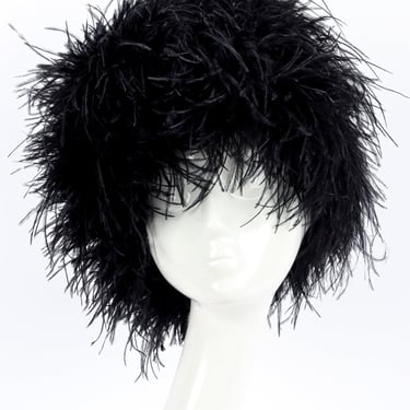 Marabou Feather Hat