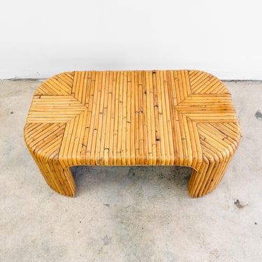 Waterfall Bamboo Coffee Table *MESSAGE US for shipping quote* 