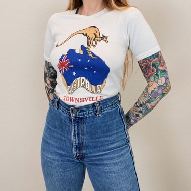 Townsville Australia Vintage Raglan T Shirt 