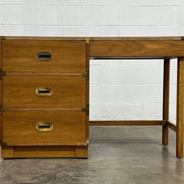 Drexel Campaigner Mid-Century Modern Writing Desk ~ Great For Smaller Spaces 