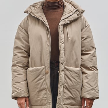 7115 by Szeki Hooded Puffer, Taupe