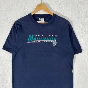 Vintage Seattle Mariners Navy T-Shirt Size L