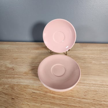 One Lu Ray Pastels Pink Saucer Plate Multiples Available 