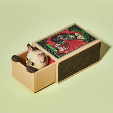 Cat Peek Matchbox - Japanese Blind Box