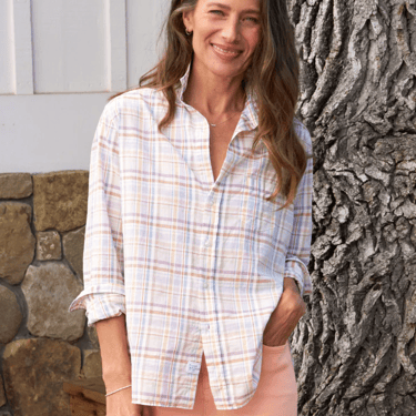 Frank & Eileen | Eileen Relaxed Button Up | Casual Cotton