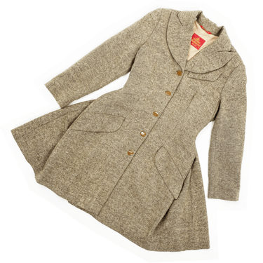 Vivienne Westwood 90s beige swing coat