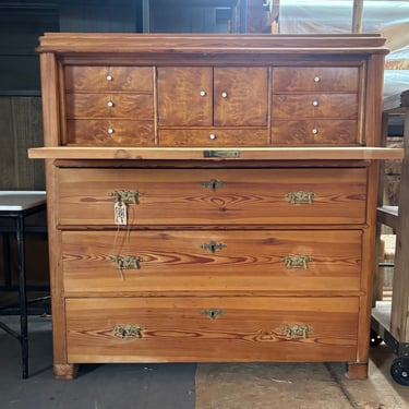 Antique English Pine Butlers Desk