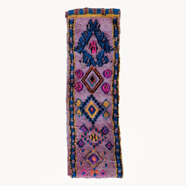 Tinek Vintage Moroccan Rug | 2'3&quot; x 6'9&quot;