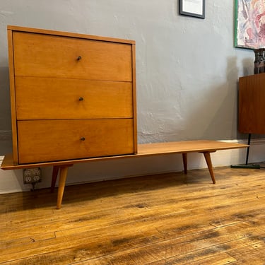 Paul McCobb &#8216;Planner Group&#8217; Modular Dresser on Platform Bench